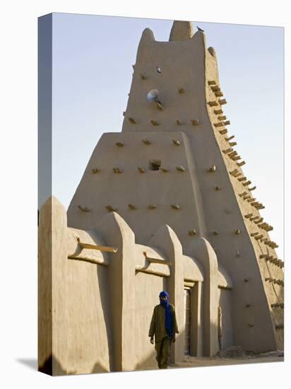 Timbuktu, the Sankore Mosque at Timbuktu Which Was Built in the 14th Century, Mali-Nigel Pavitt-Stretched Canvas