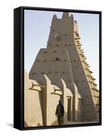 Timbuktu, the Sankore Mosque at Timbuktu Which Was Built in the 14th Century, Mali-Nigel Pavitt-Framed Stretched Canvas