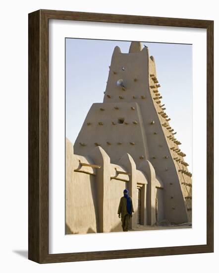 Timbuktu, the Sankore Mosque at Timbuktu Which Was Built in the 14th Century, Mali-Nigel Pavitt-Framed Photographic Print