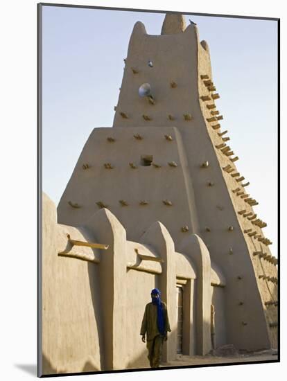 Timbuktu, the Sankore Mosque at Timbuktu Which Was Built in the 14th Century, Mali-Nigel Pavitt-Mounted Photographic Print