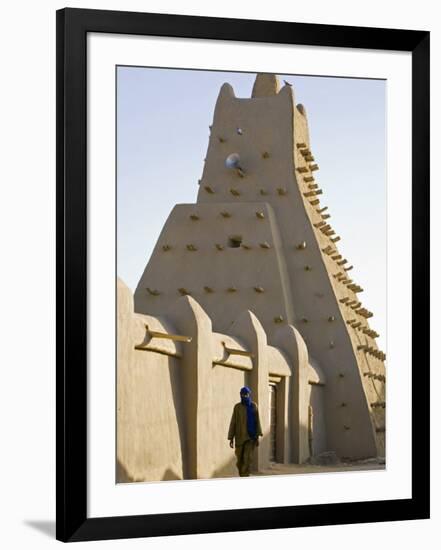 Timbuktu, the Sankore Mosque at Timbuktu Which Was Built in the 14th Century, Mali-Nigel Pavitt-Framed Photographic Print