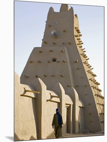 Timbuktu, the Sankore Mosque at Timbuktu Which Was Built in the 14th Century, Mali-Nigel Pavitt-Mounted Photographic Print