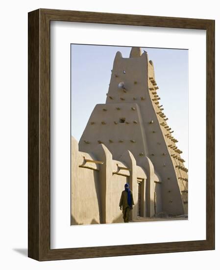 Timbuktu, the Sankore Mosque at Timbuktu Which Was Built in the 14th Century, Mali-Nigel Pavitt-Framed Photographic Print