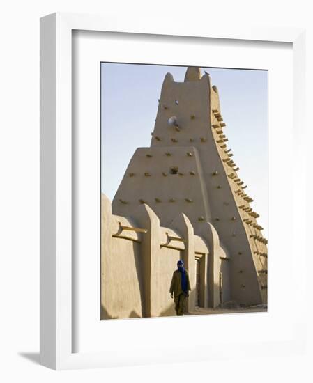 Timbuktu, the Sankore Mosque at Timbuktu Which Was Built in the 14th Century, Mali-Nigel Pavitt-Framed Photographic Print