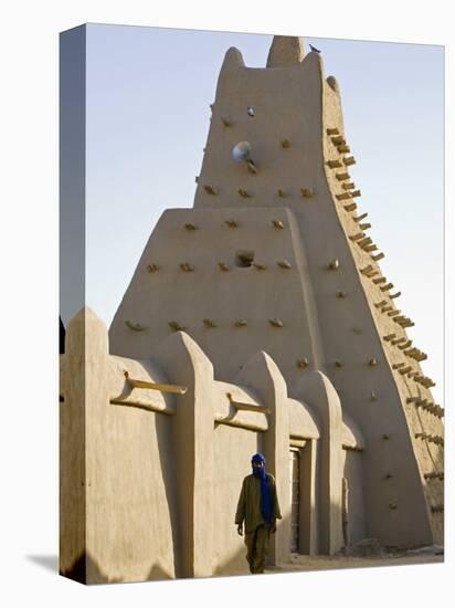 Timbuktu, the Sankore Mosque at Timbuktu Which Was Built in the 14th Century, Mali-Nigel Pavitt-Stretched Canvas