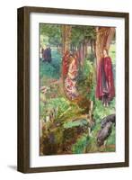 Time and Chance Happeneth to All Alike, 1901-John Byam Liston Shaw-Framed Giclee Print