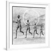 Time And Speed-Ata Alishahi-Framed Giclee Print