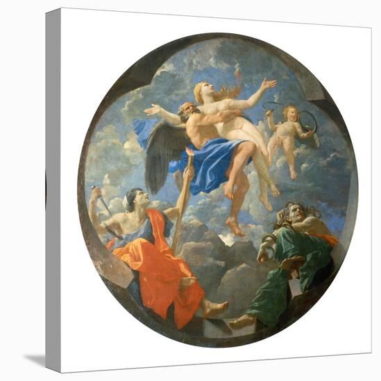 Time and Truth-Nicolas Poussin-Stretched Canvas