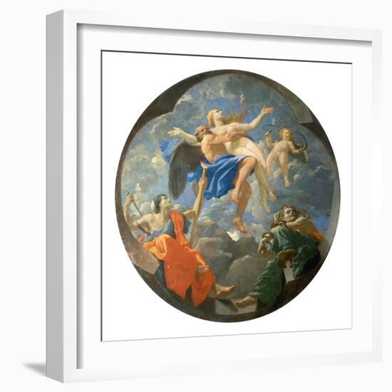 Time and Truth-Nicolas Poussin-Framed Giclee Print