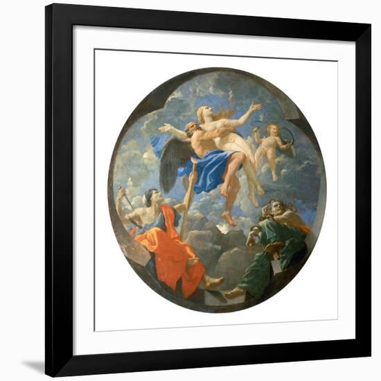 Time and Truth-Nicolas Poussin-Framed Giclee Print