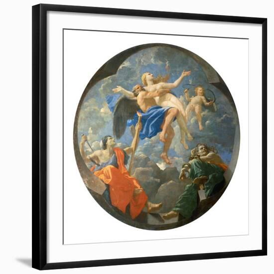 Time and Truth-Nicolas Poussin-Framed Giclee Print