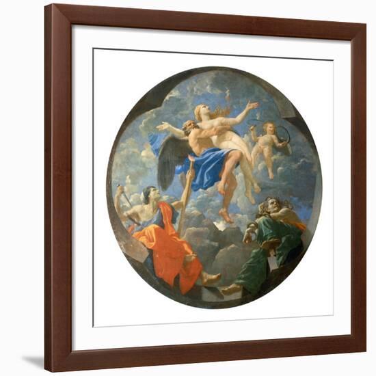 Time and Truth-Nicolas Poussin-Framed Giclee Print