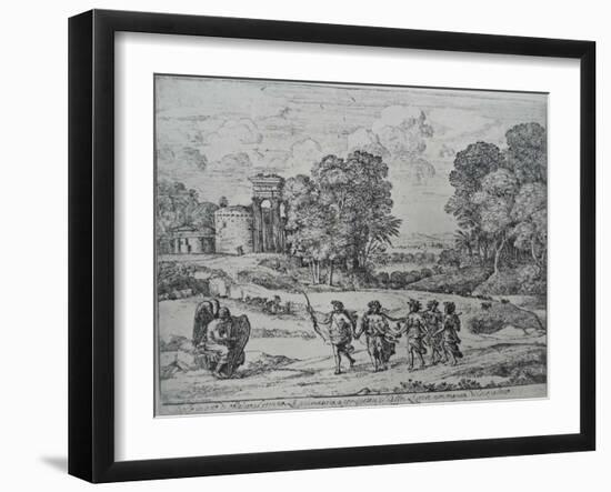 Time, Apollo, and the Seasons, 1662-Claude Lorraine-Framed Giclee Print