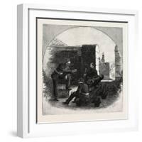 Time-Ball, from the Prince's Bastion., Canada, Nineteenth Century-null-Framed Giclee Print