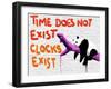 Time does not exist-Masterfunk collective-Framed Giclee Print