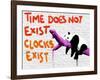 Time does not exist-Masterfunk collective-Framed Giclee Print