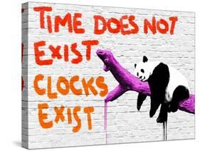 Time does not exist-Masterfunk collective-Stretched Canvas