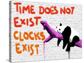 Time does not exist-Masterfunk collective-Stretched Canvas