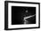 time exposure, beam of light at night, Germany-Benjamin Engler-Framed Photographic Print