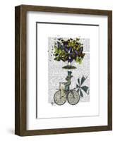 Time Flies Rabbit-Fab Funky-Framed Art Print