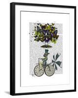 Time Flies Rabbit-Fab Funky-Framed Art Print