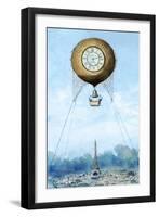 Time Flies-null-Framed Art Print