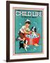 Time For a Bath - Child Life, June 1935-Clarence Biers-Framed Giclee Print