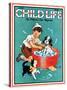 Time For a Bath - Child Life, June 1935-Clarence Biers-Stretched Canvas