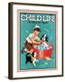 Time For a Bath - Child Life, June 1935-Clarence Biers-Framed Giclee Print