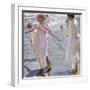 Time for a Bathe, Valencia-Joaquín Sorolla y Bastida-Framed Giclee Print