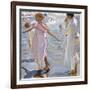 Time for a Bathe, Valencia-Joaquín Sorolla y Bastida-Framed Giclee Print