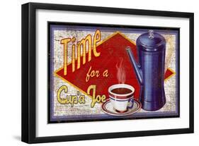 Time for a Cup'a Joe-Kate Ward Thacker-Framed Giclee Print