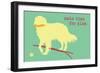 Time For Play - Green Version-Dog is Good-Framed Premium Giclee Print