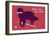 Time For Play - Red Version-Dog is Good-Framed Premium Giclee Print