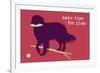 Time For Play - Red Version-Dog is Good-Framed Art Print