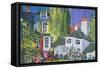 Time for Tea, Herb Garden in Greenwich Park-Frances Treanor-Framed Stretched Canvas