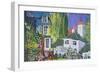 Time for Tea, Herb Garden in Greenwich Park-Frances Treanor-Framed Giclee Print