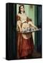 Time for Tea-Valentine Cameron Prinsep-Framed Stretched Canvas
