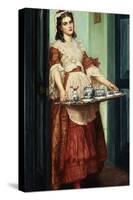 Time for Tea-Valentine Cameron Prinsep-Stretched Canvas