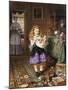 Time for Tea-George Goodwin Kilburne-Mounted Giclee Print