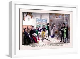 Time for the Provincial Actors to Pay the Bill-Pierce Egan-Framed Art Print