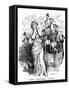 Time, Gentlement, Please! - Anti-Jazz Music, 1913-L. Raven Hill-Framed Stretched Canvas