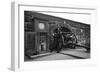 Time Gun at Edinburgh Castle 1945-George Greenwell-Framed Photographic Print