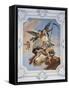 Time Hunting Envy and Discovering Truth-Giovanni Battista Tiepolo-Framed Stretched Canvas