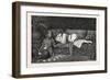 Time in the Harem, Egypt, 1879-null-Framed Giclee Print