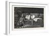 Time in the Harem, Egypt, 1879-null-Framed Giclee Print