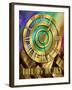 Time Is Money-Art Deco Designs-Framed Giclee Print