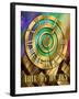 Time Is Money-Art Deco Designs-Framed Giclee Print