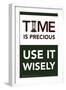 Time is Precious - Use It Wisely-Gerard Aflague Collection-Framed Art Print