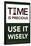 Time is Precious - Use It Wisely-Gerard Aflague Collection-Framed Poster